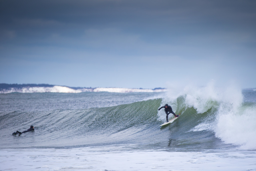 Winter Surfing at Lawrencetown