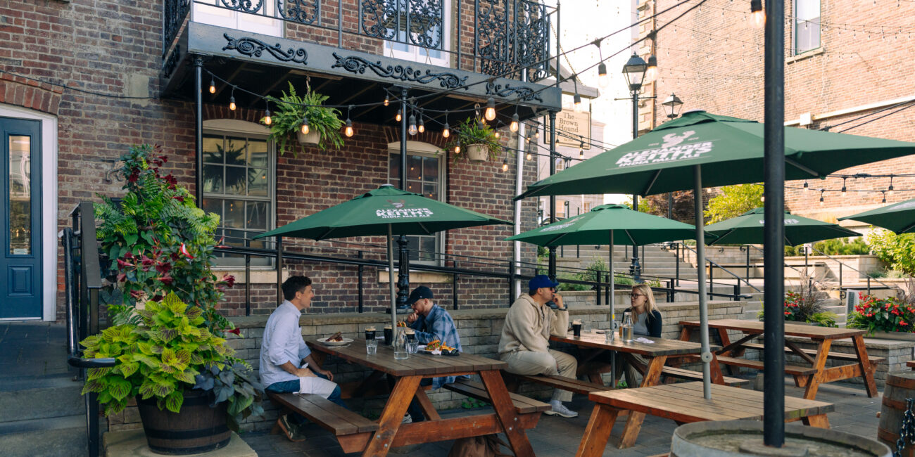 The Brown Hound Ironstone Lane patio