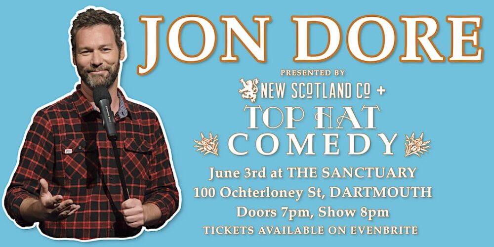 Top Hat Comedy Presents: Jon Dore live in Dartmouth! image