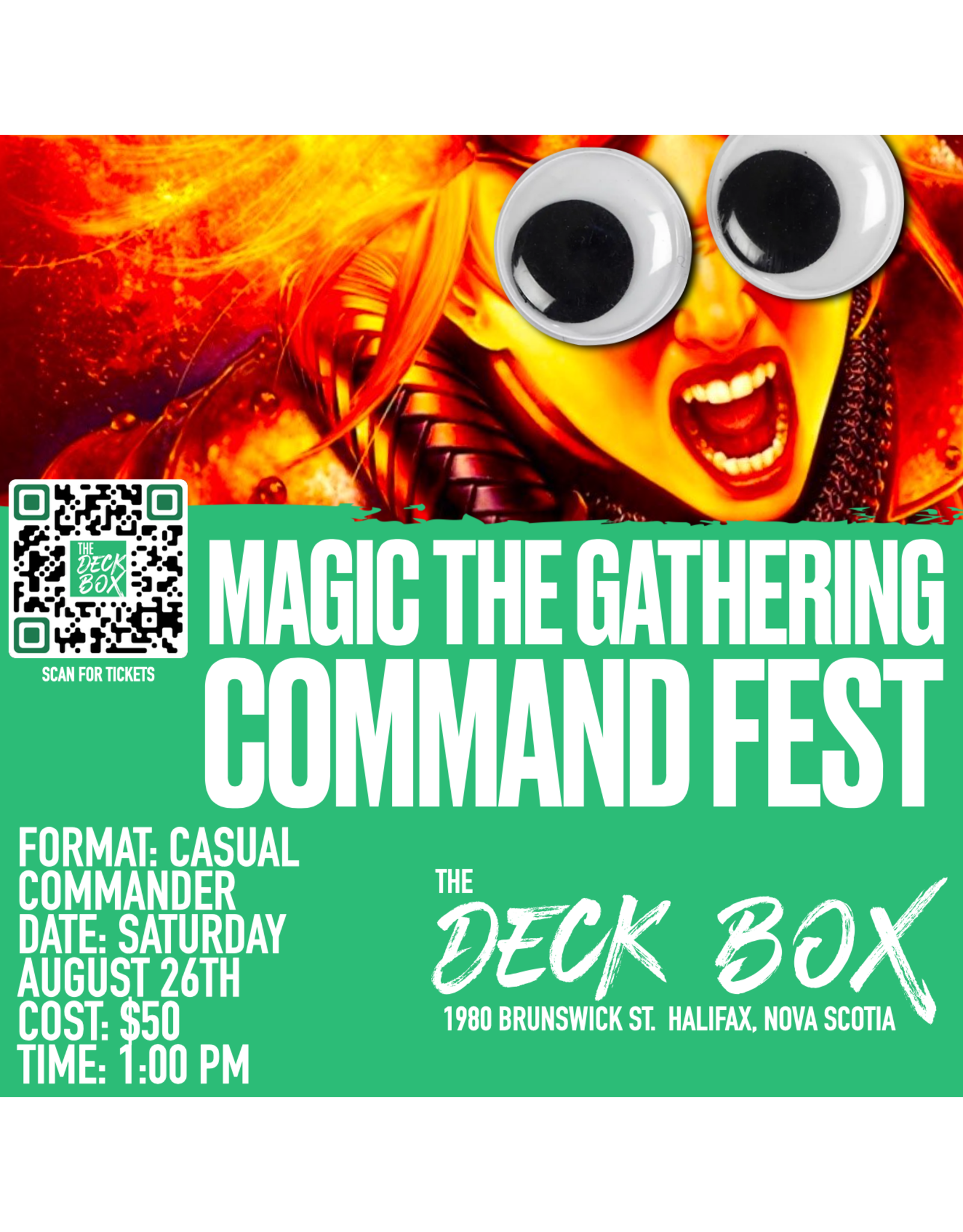 Command Fest Magic the Gathering Commander Festival at the Deck Box