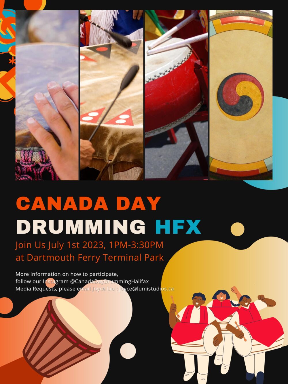 7th Annual Canada Day Drumming Celebration image