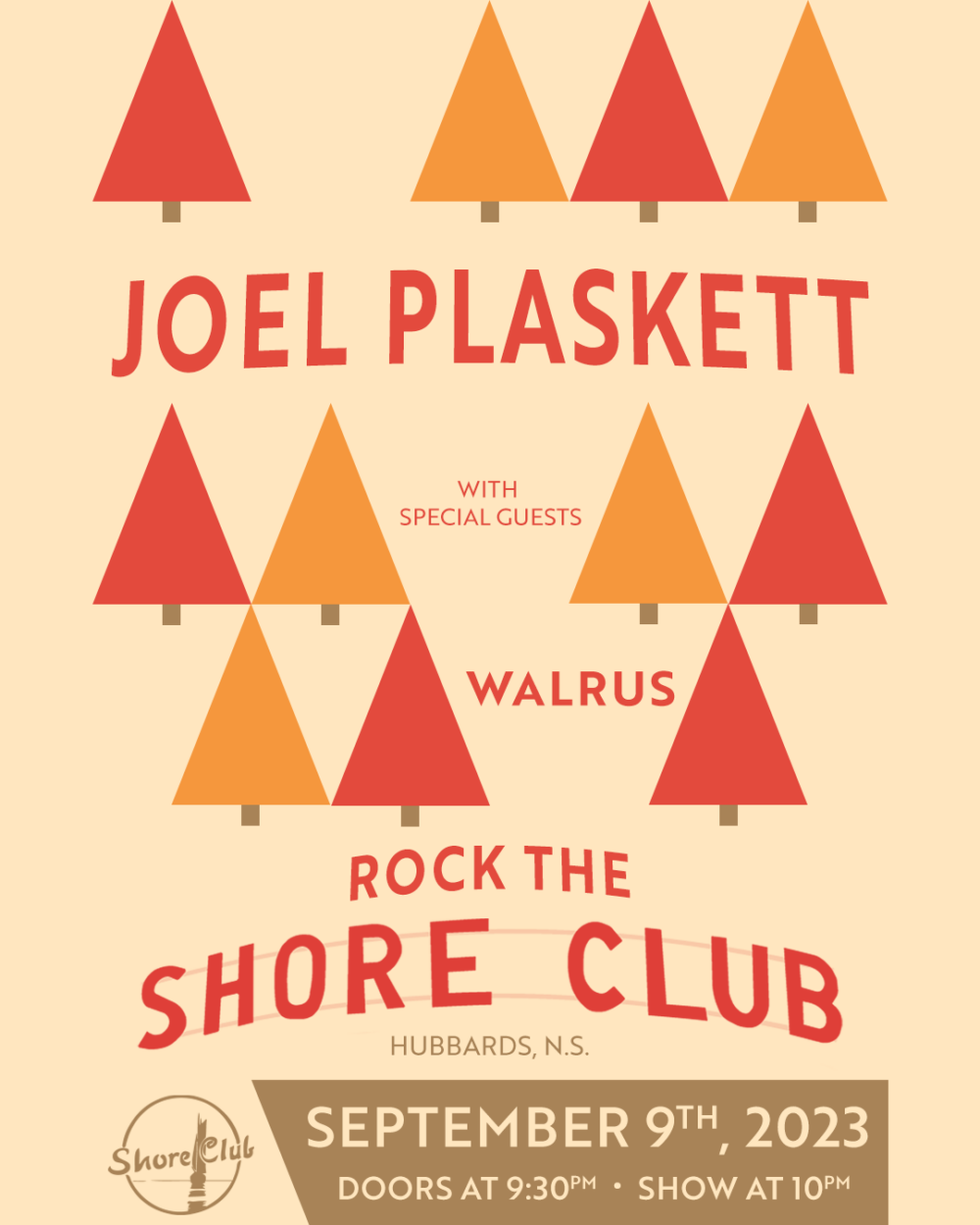 Joel Plaskett & Band - with Special Guest: Walrus image