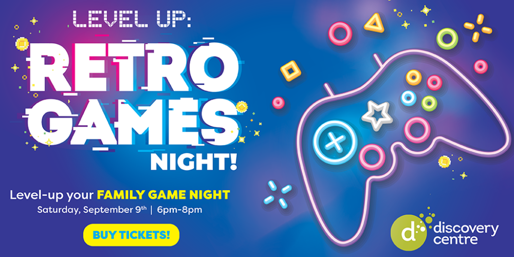 Level UP! FAMILY Retro Games Night image