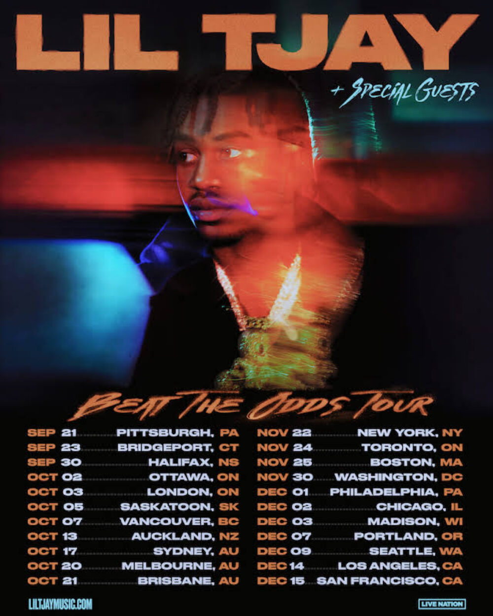 LIL TJAY: BEAT THE ODDS TOUR image