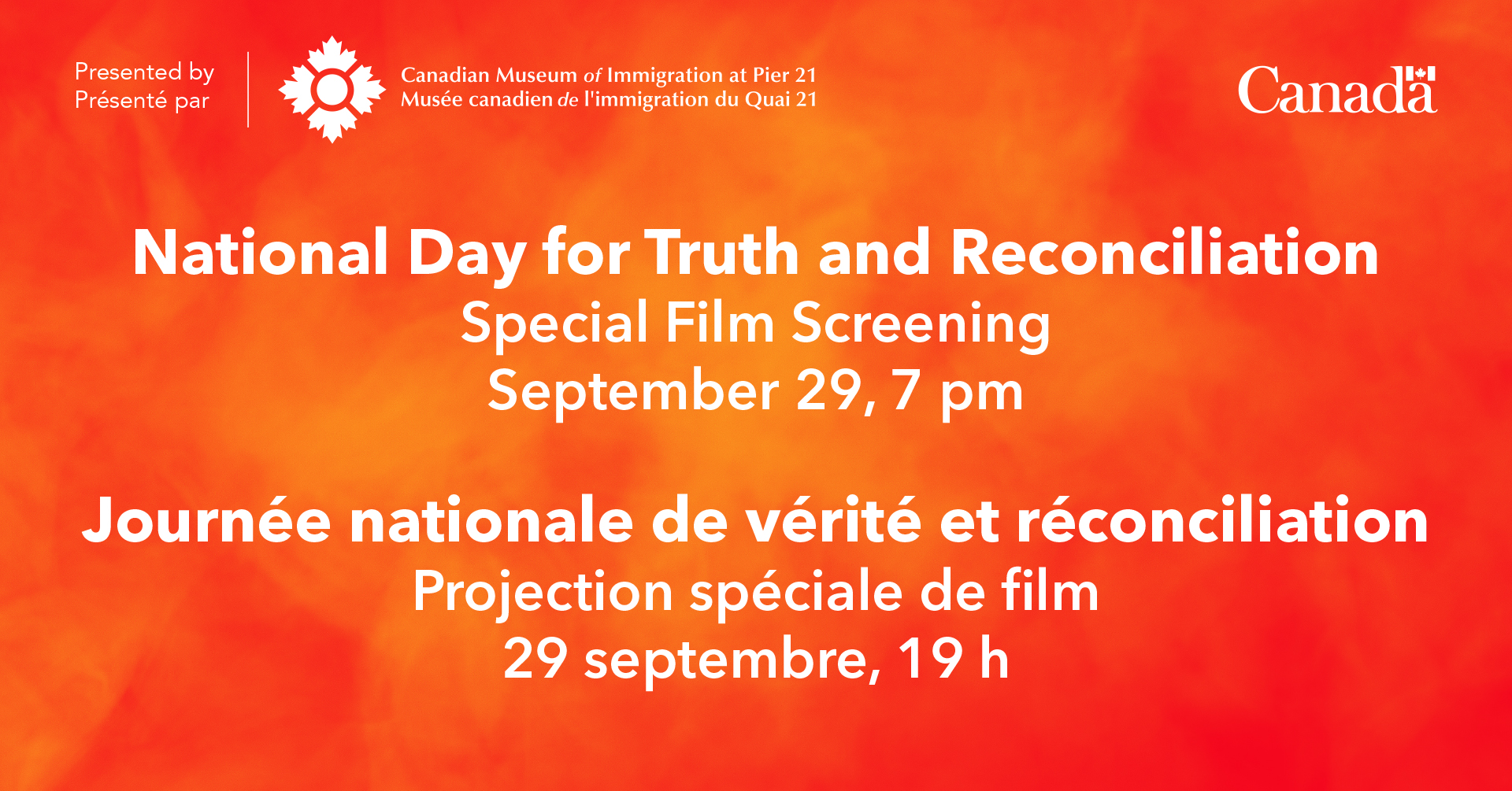 National Day for Truth and Reconciliation Special Film Screening