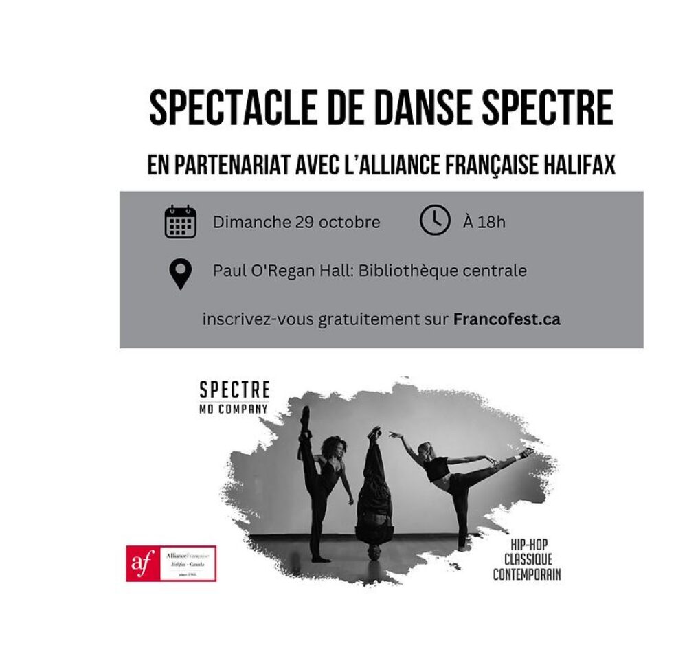 Le Francofest presents: Spectre Dance Show / Spectacle de danse Spectre image