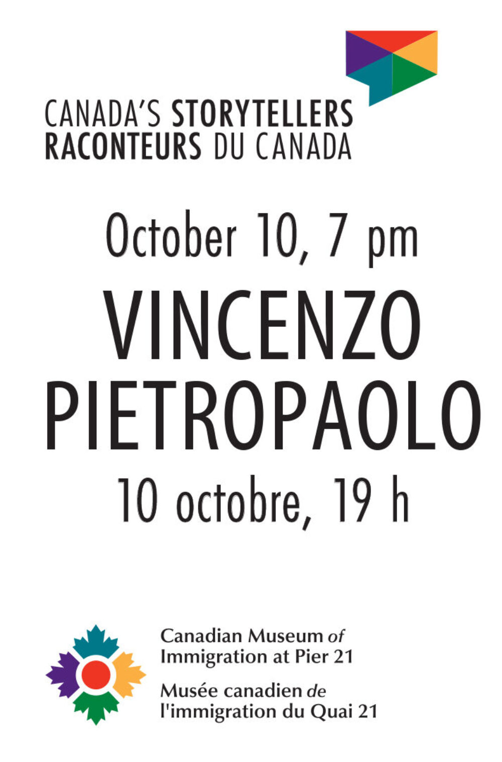 Canada’s Storytellers: Vincenzo Pietropaolo image