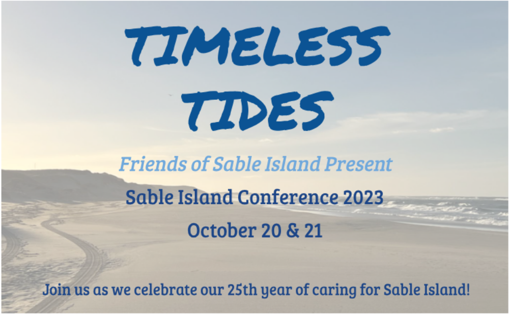 Sable Island Conference 2023 - Timeless Tides image