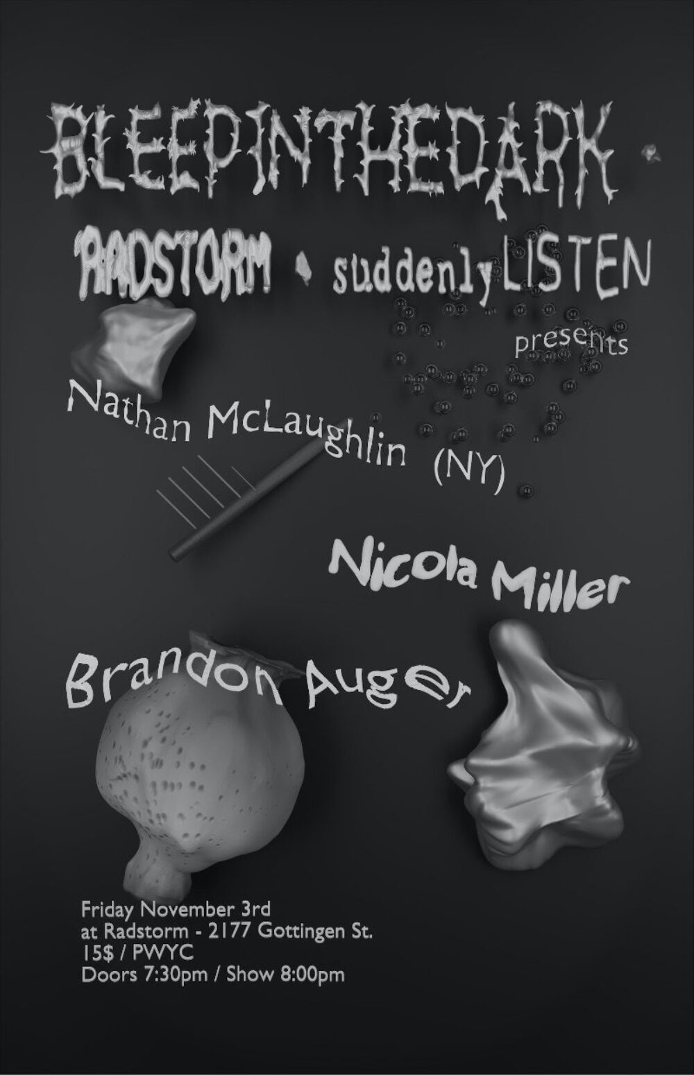 suddenlyLISTEN: Co-Production with Bleep in the Dark image