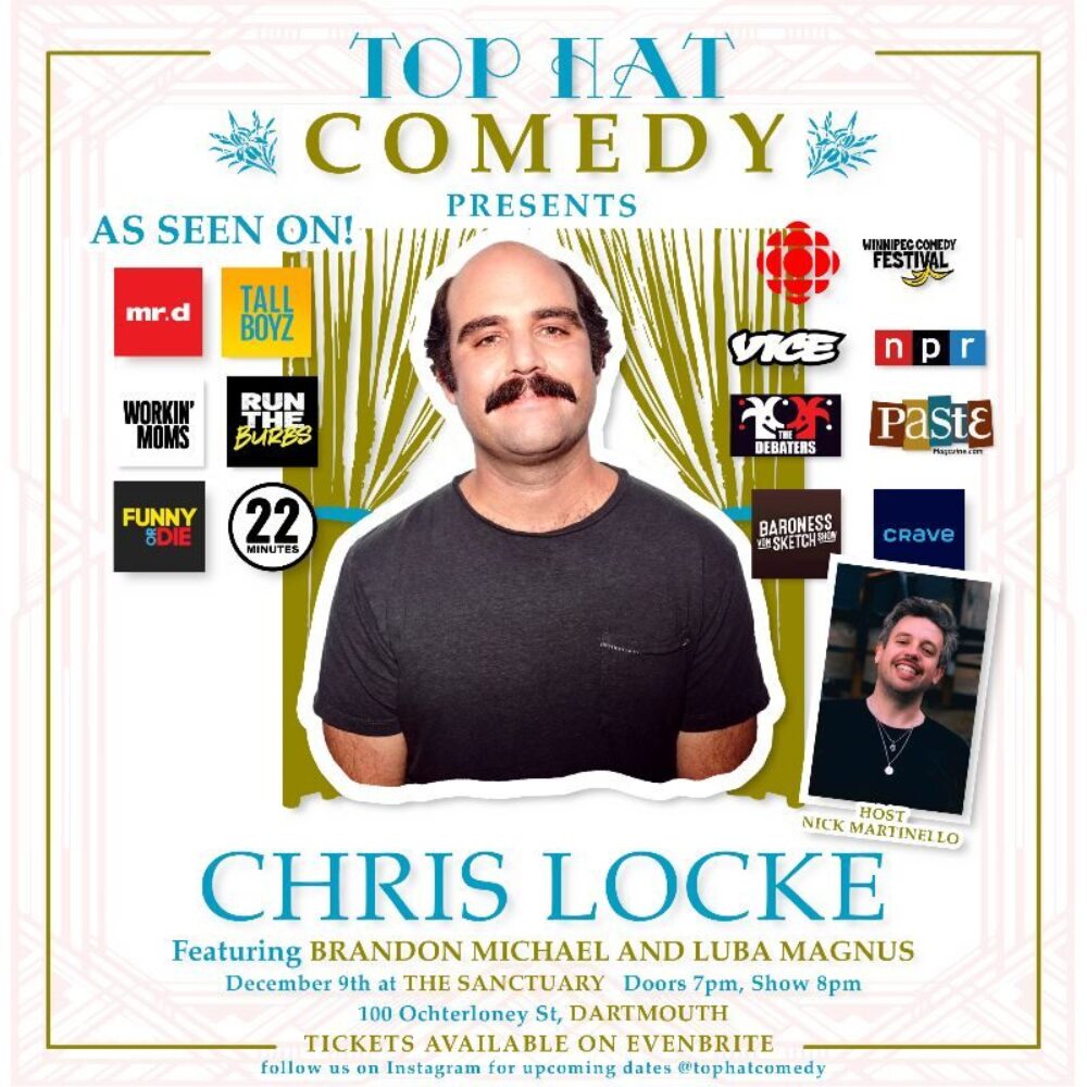 Chris Locke Live in Dartmouth! image