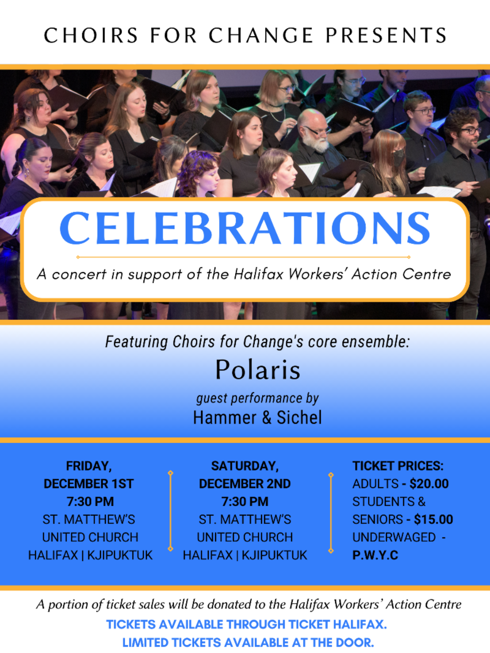 Celebrations: A Choir Concert in Support of HWAC image