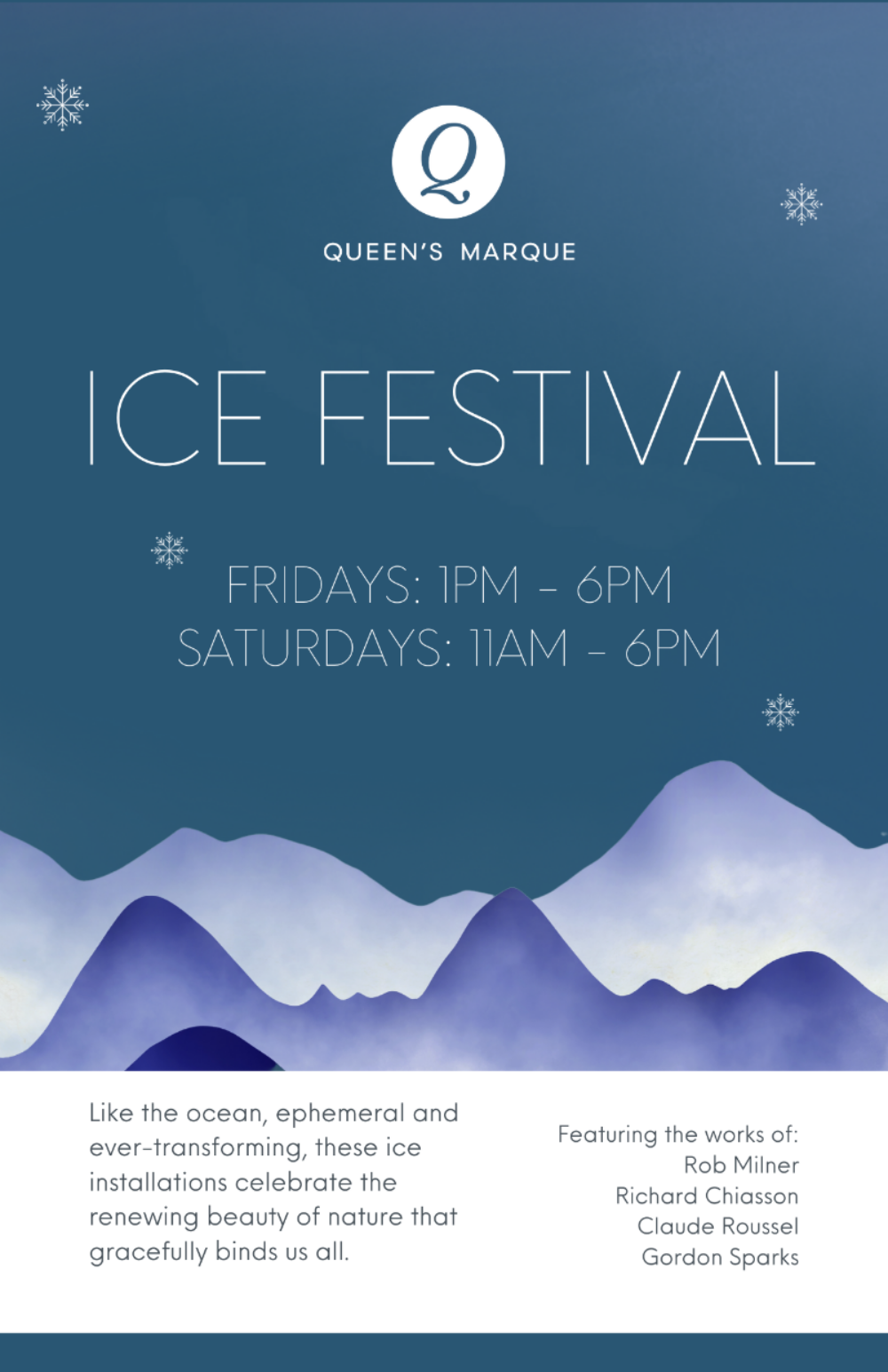 Queen's Marque Ice Festival image