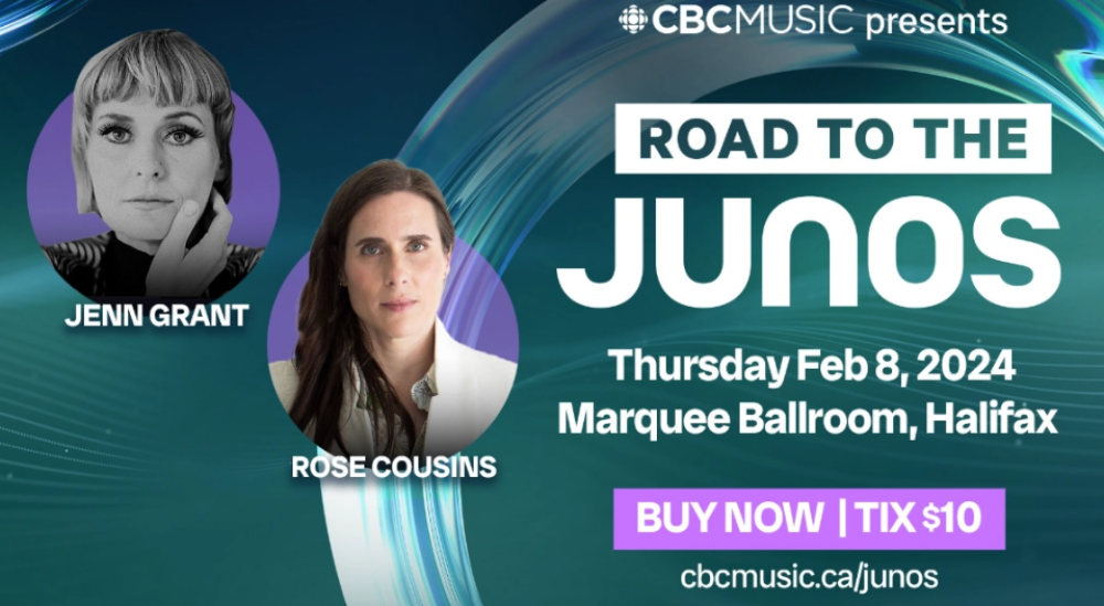 CBC Music Presents Jenn Grant & Rose Cousins @ Road to The JUNOs image