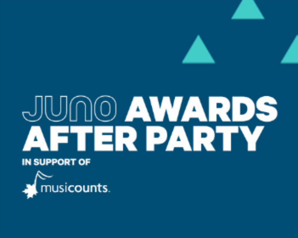 The JUNO Awards After Party, in support of MusiCounts image