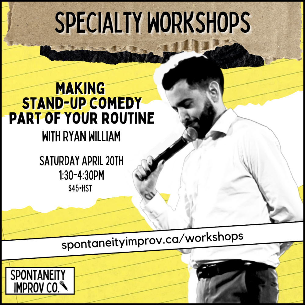 Making Stand-up Comedy Part of Your Routine image