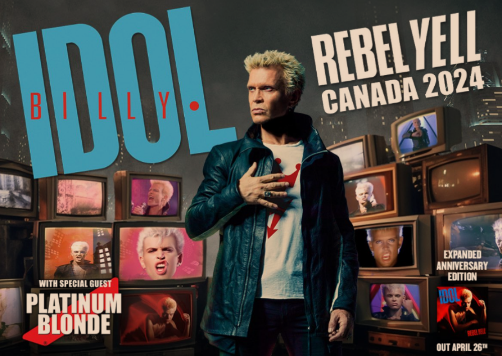 Billy Idol Rebel Yell 2024 Tour image