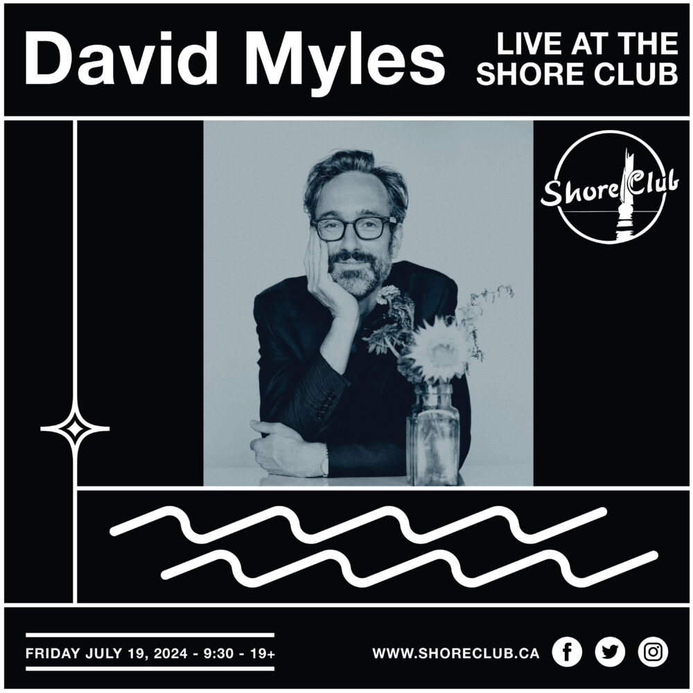 David Myles - Live at the Shore Club image