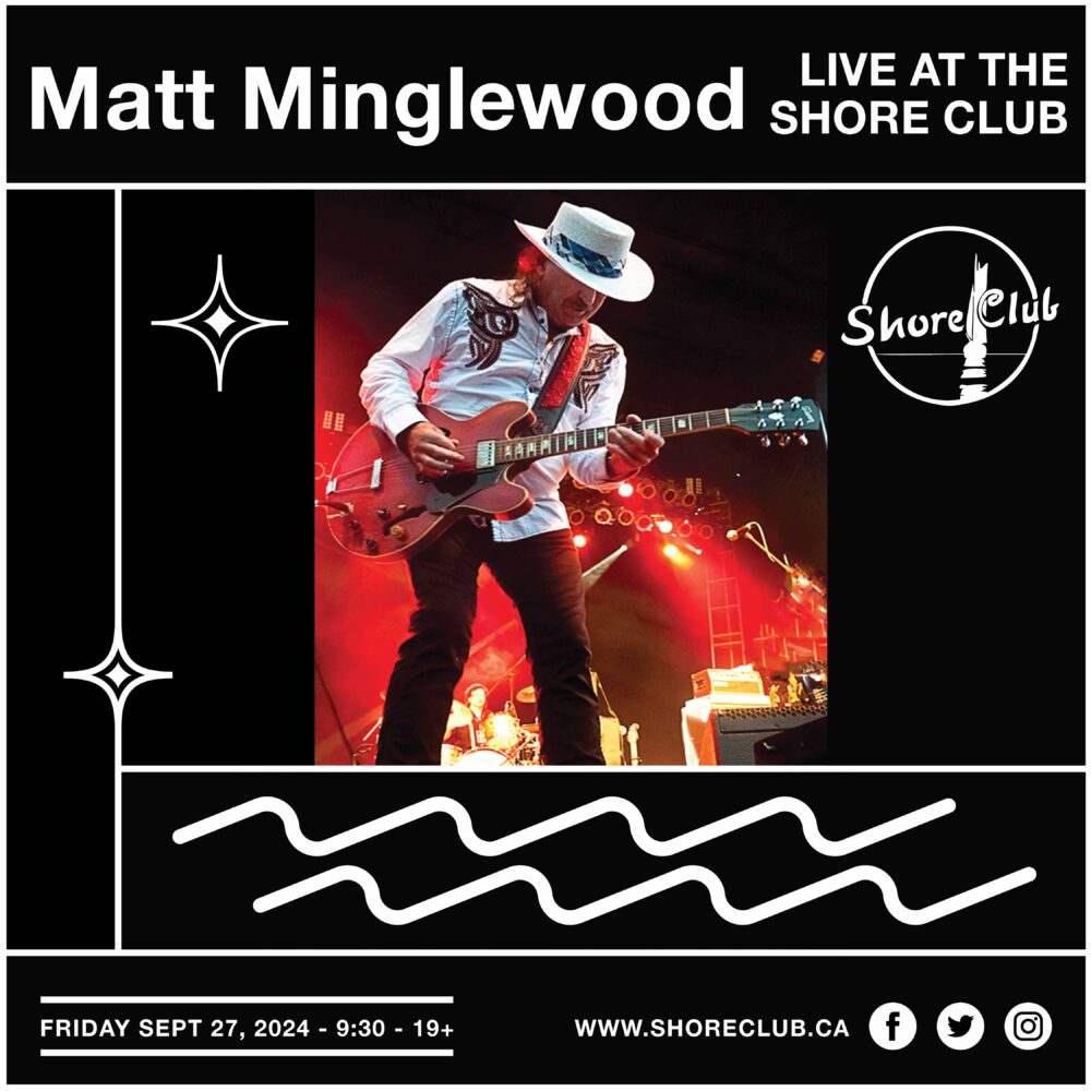Matt Minglewood - Live at the Shore Club image