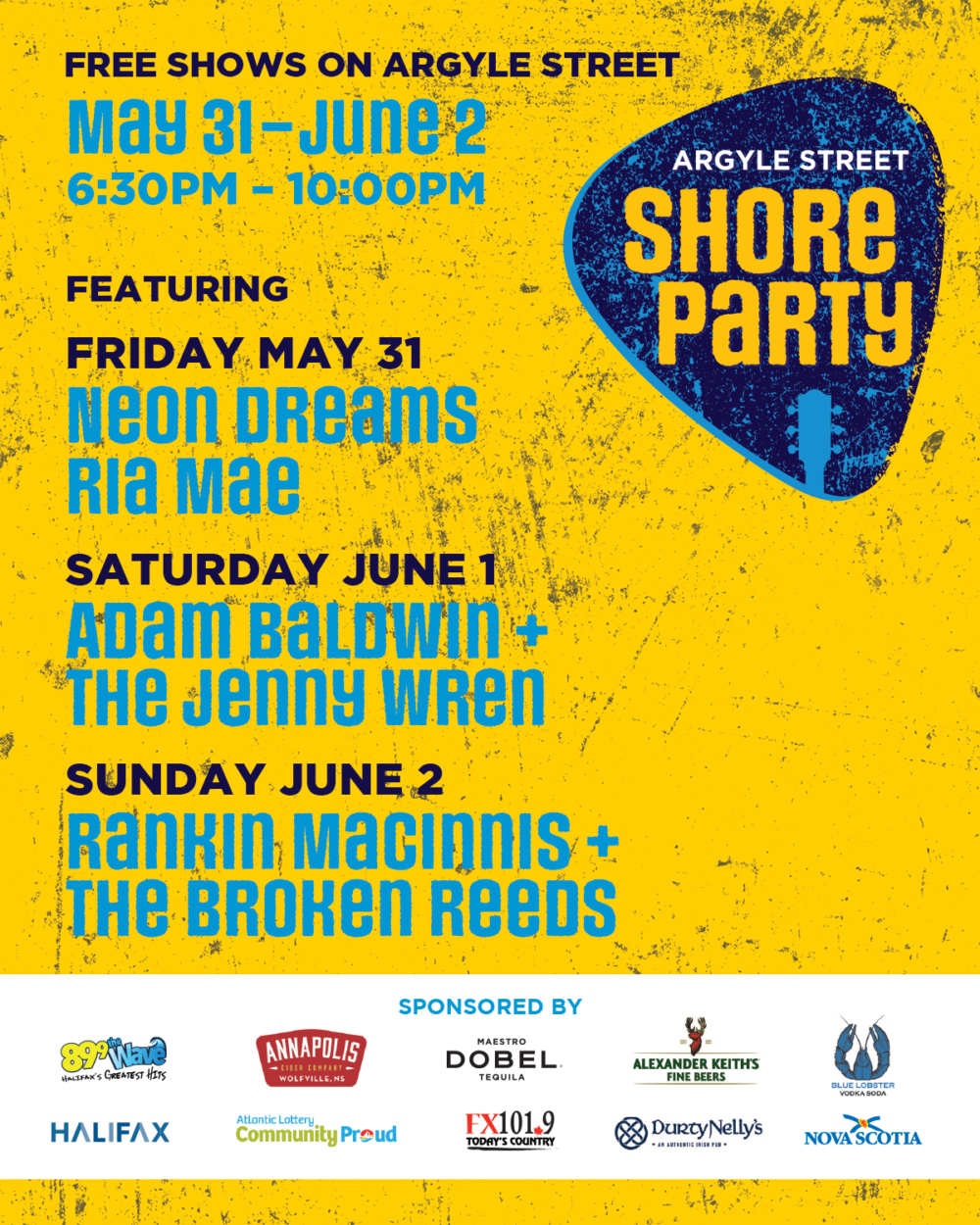 Argyle Street Shore Party image