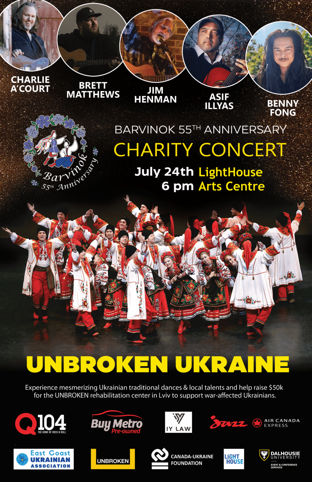 Unbroken Ukraine Barvinok Charity Concert image