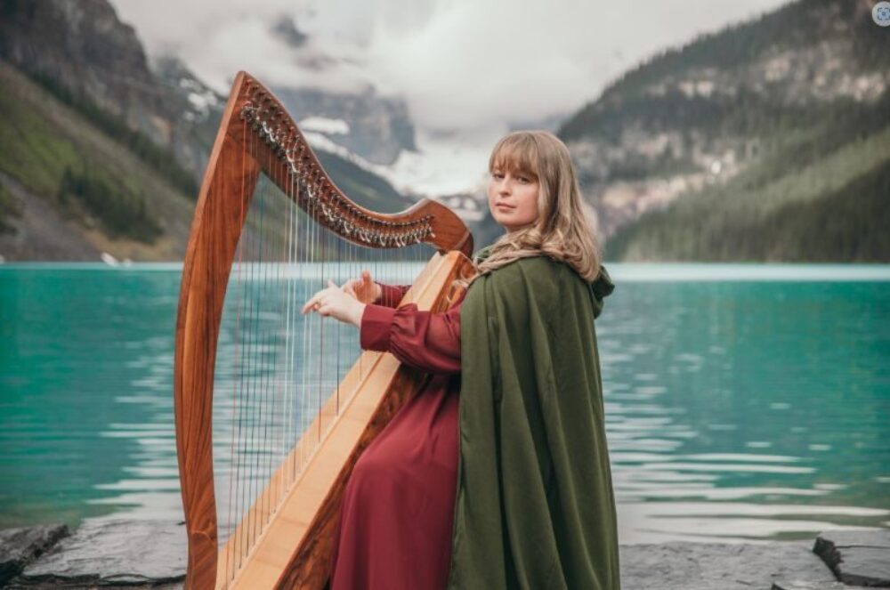 A Concert with Celtic Singer/Harpist - Adria Jackson image