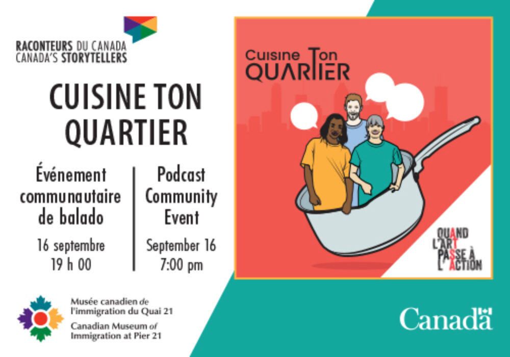 Canada's Storytellers: Cuisine ton quartier image