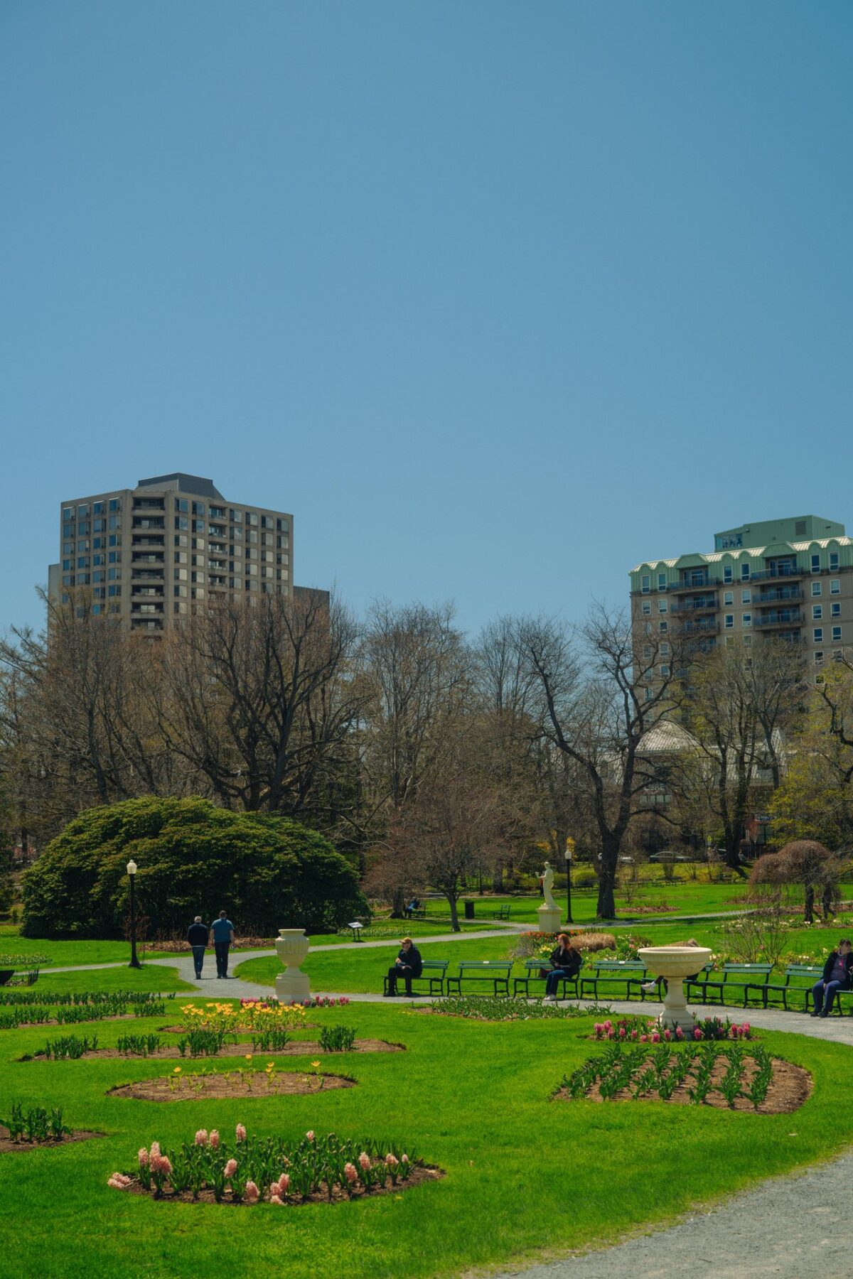 Halifax Public Gardens in Downtown Halifax.