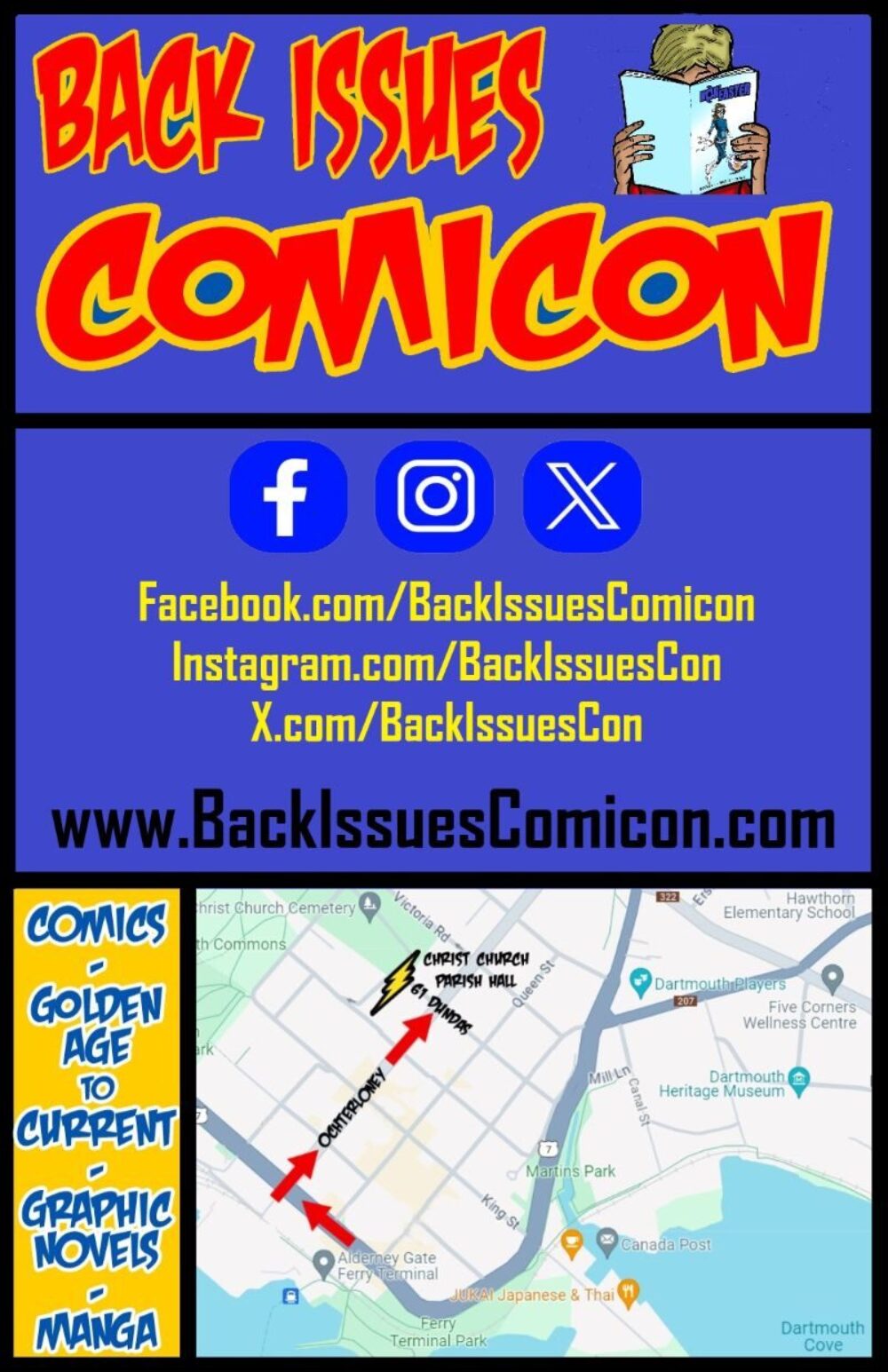 Back Issues Comicon image