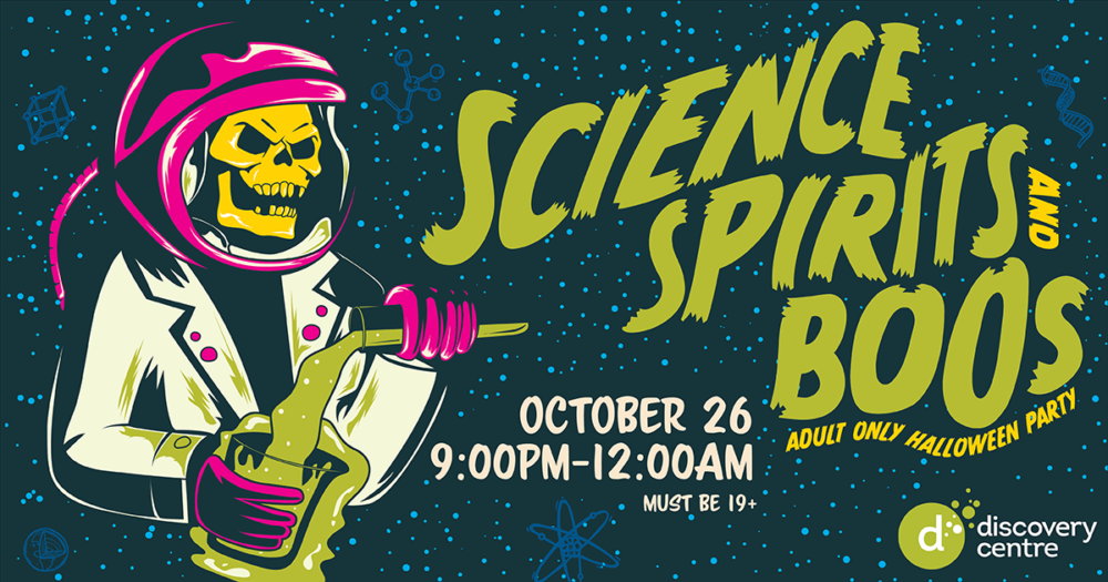 Science, Spirits, and Boos: 19+ Halloween Party image