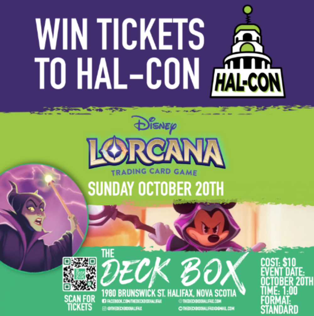 Hal-Con Tickets Giveaway - Sunday Weekly Disney Casual Lorcana image