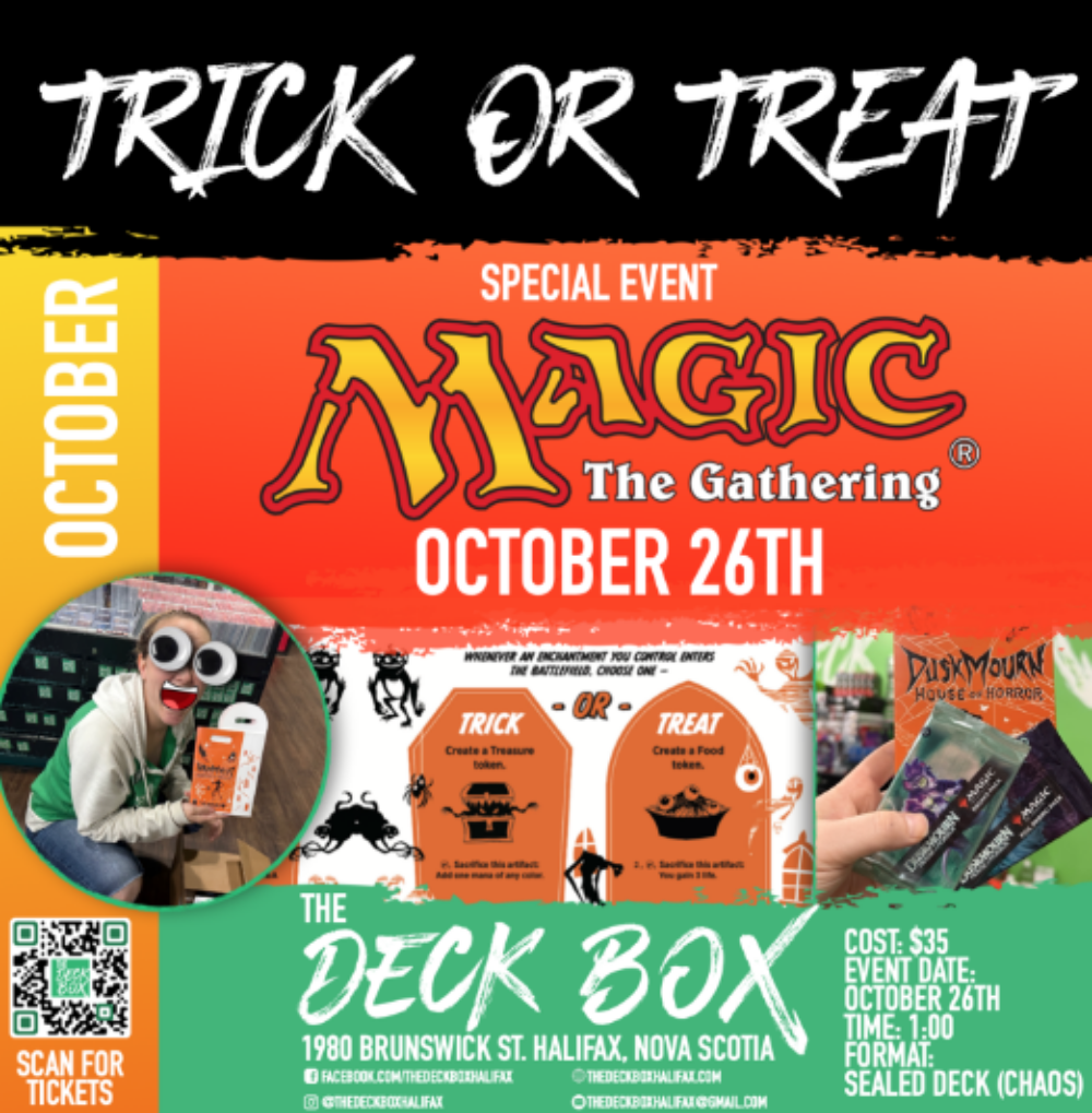 Trick or Treat -- Magic the Gathering Halloween Chaos Event image