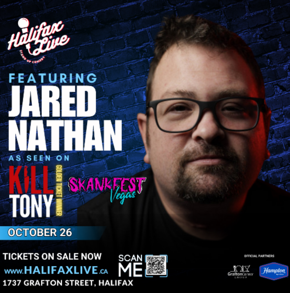 Halifax Live Comedy Club Grand Opening With Jared Nathan image