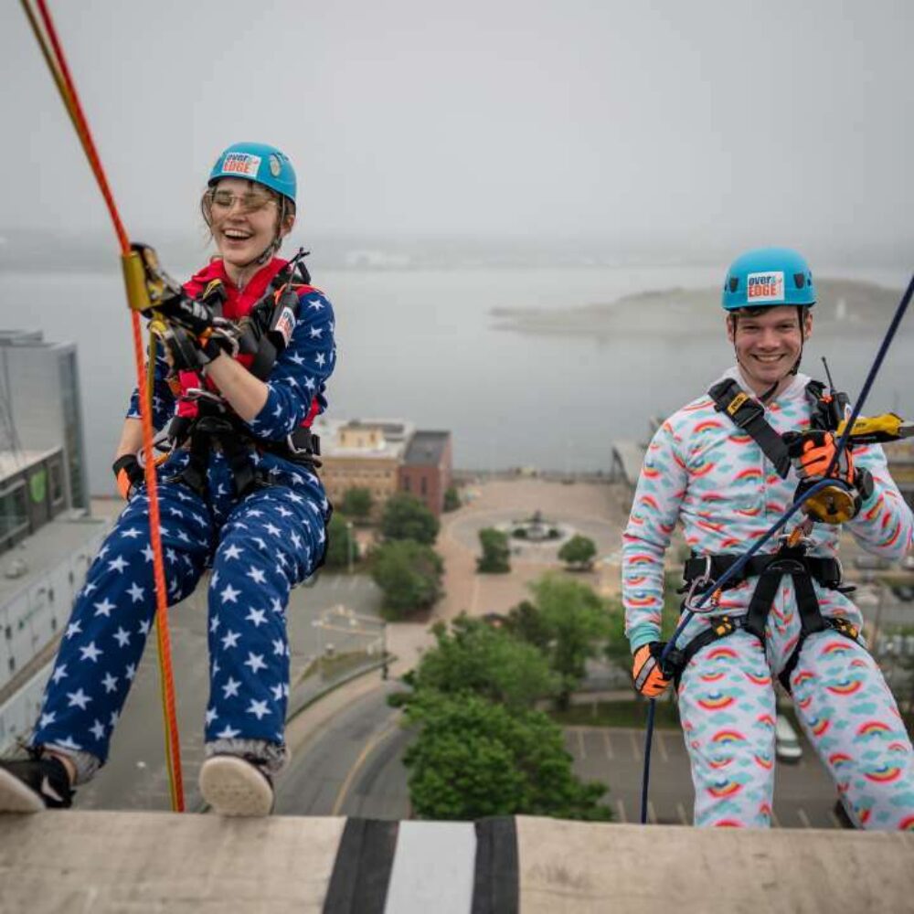 Over the Edge Urban Rappelling image