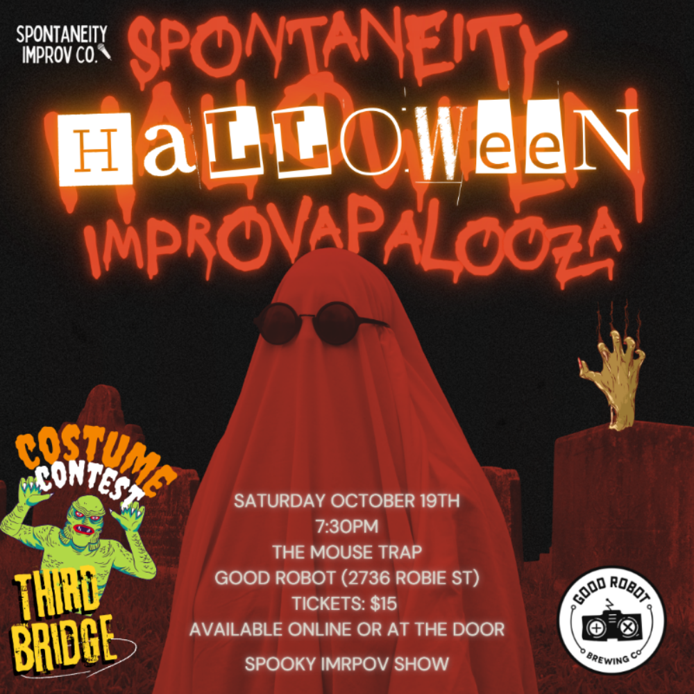 Spontaneity Halloween Improvapalooza image