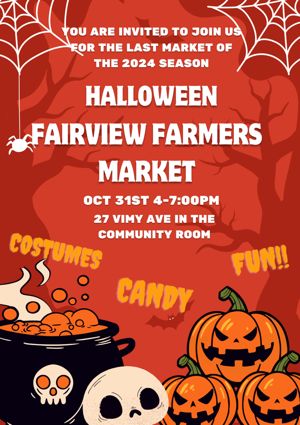 Halloween at the Fairview Farmers Market image