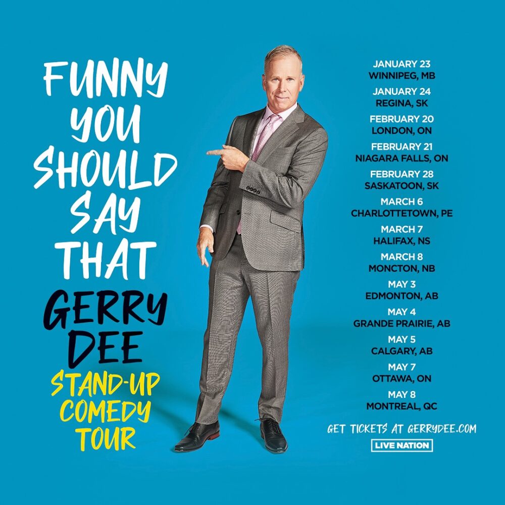 Gerry Dee - ‘Funny You Should Say That’ Canadian Tour image