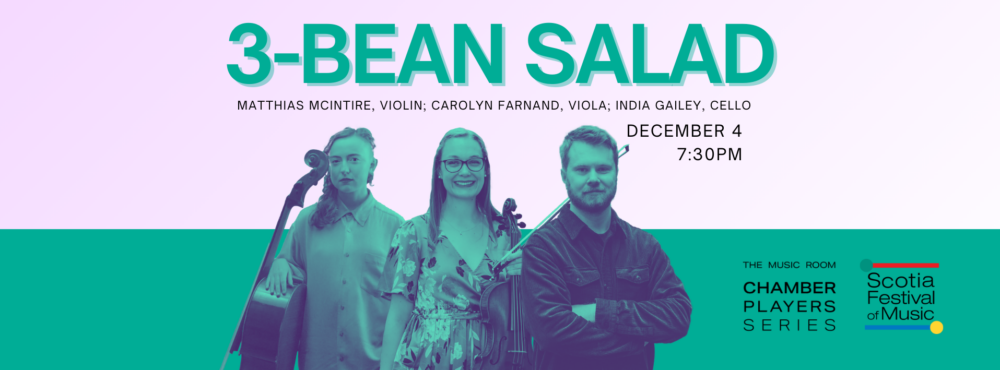 3-Bean Salad - The Music Room Chamber Players Series image