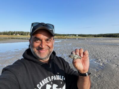 Modern Traveller goes clam digging  image