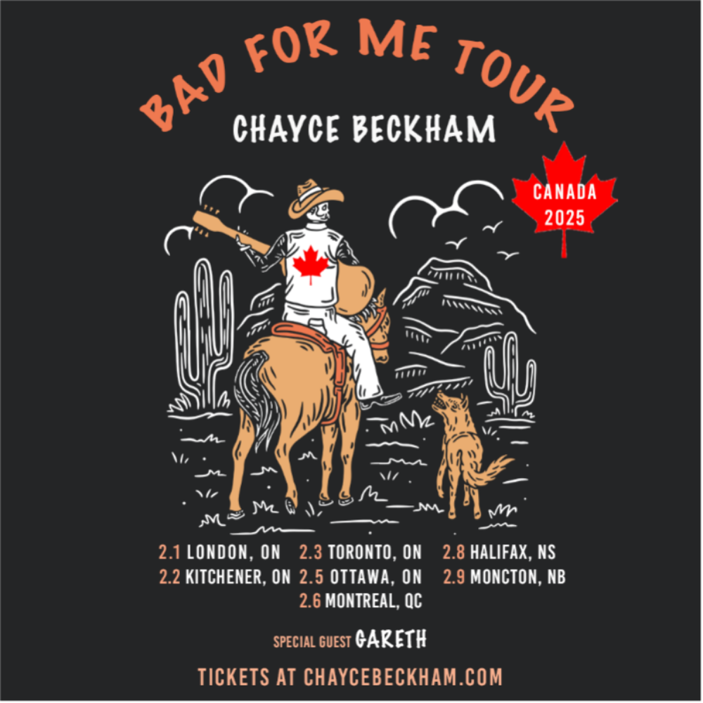 Chayce Beckham - ‘Bad For Me Tour’ image