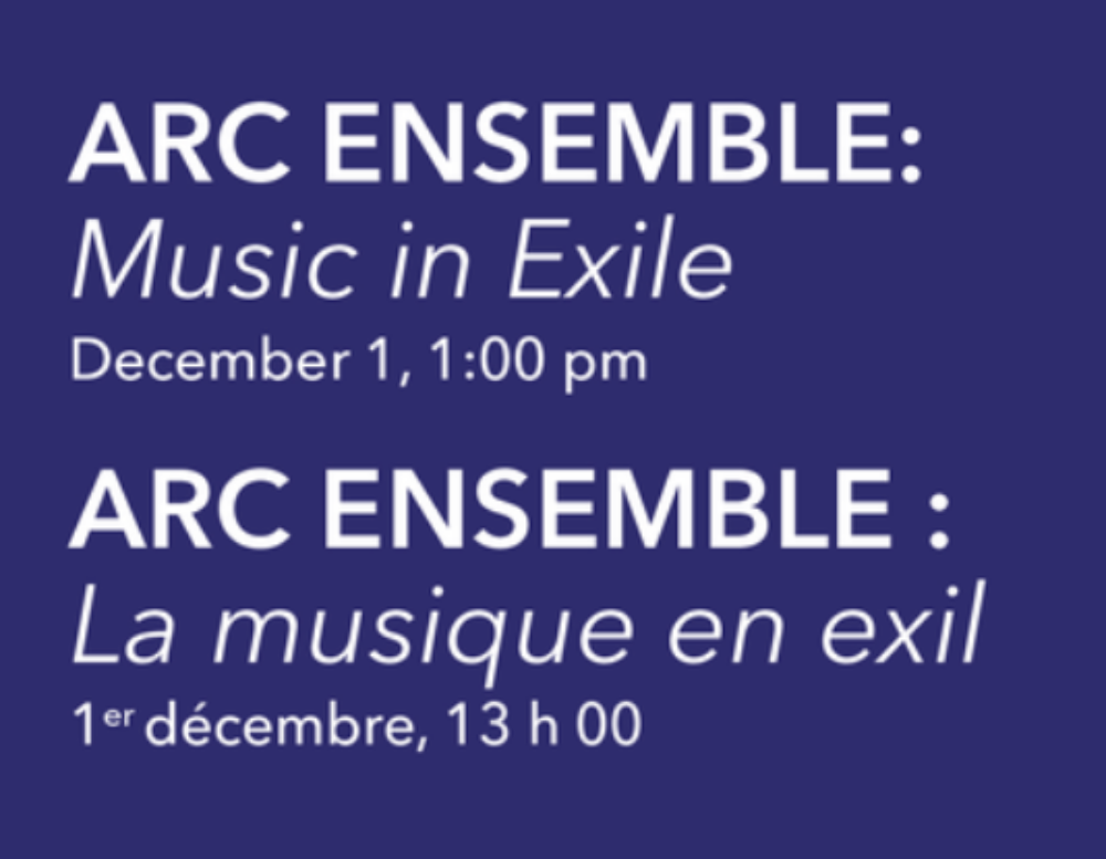 ARC Ensemble: Music in Exile/ ARC Ensemble: la musique en exile image