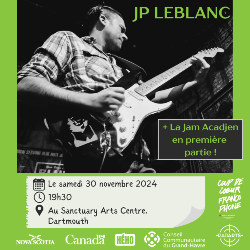 Spectacle de JP Leblanc / Acadian Blues show with JP Leblanc image