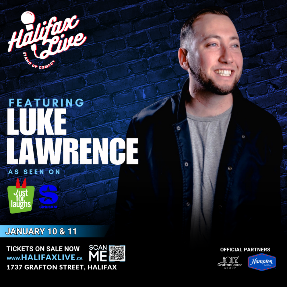 Halifax Live Comedy Club Presents Luke Lawrence image