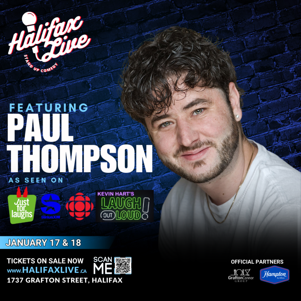 Halifax Live Comedy Club Presents Paul Thompson image