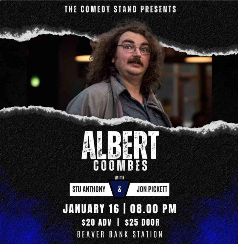 The Comedy Stand Presents: Albert Coombes image