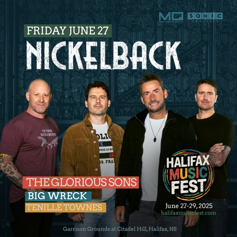 Halifax Music Fest - Nickelback with The Glorious Sons, Big Wreck & Tenille Townes image