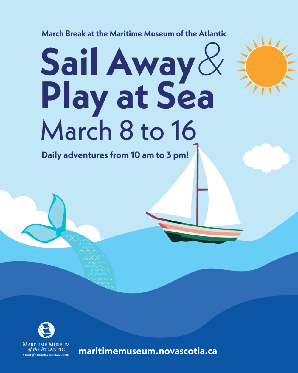 March Break 2025 - Sail Away & Play at Sea at Maritime Museum of the Atlantic image