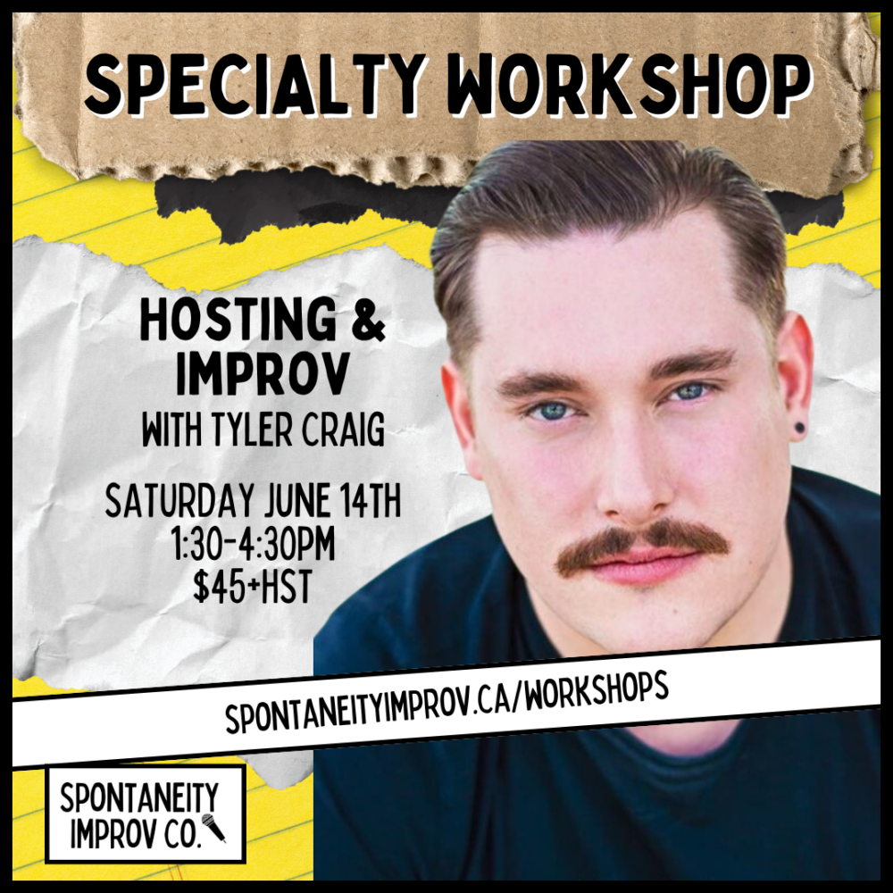 HOSTING & IMPROV WORKSHOP image