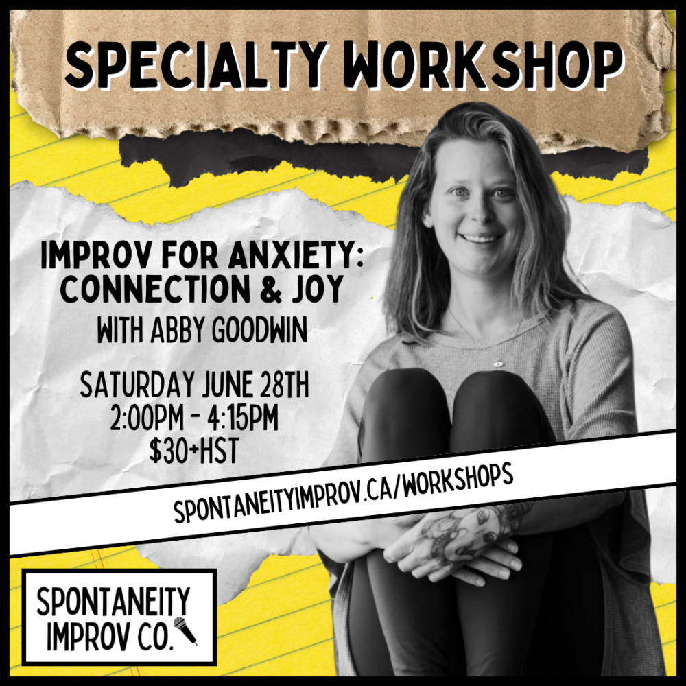 IMPROV FOR ANXIETY: CONNECTION & JOY WORKSHOP image