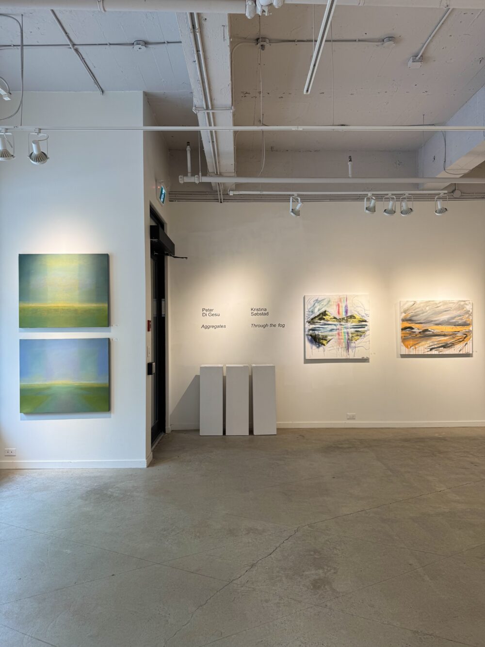 Exhibition: PETER Di GESU // Aggregates & KRISTINA SØBSTAD // Through the fog image