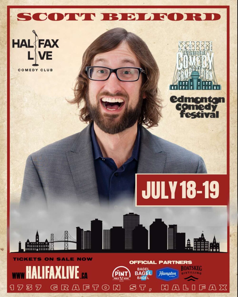 Halifax Live Comedy Club Presents: An Evening with Scott Belford image